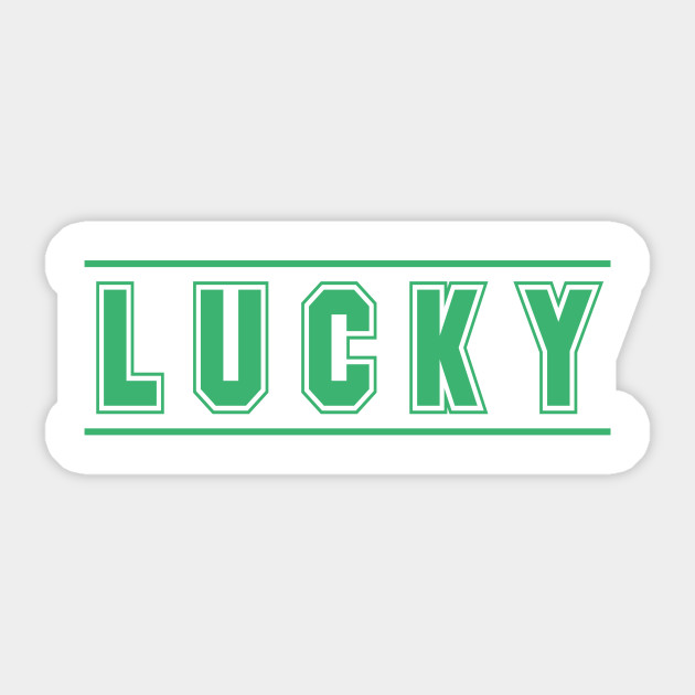 Lucky - Green Stripes for Luck on St Patrick's Day or Any Day
